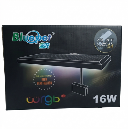 Bluepet Flat Nano S4 16W WRGB LED Aquarium Light